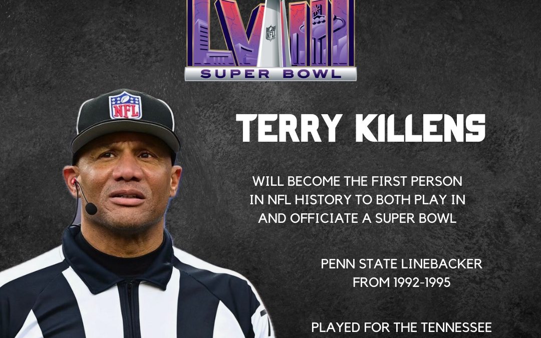 Former Nittany Lion, Terry Killens, is making history!